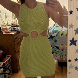Ronny Kobo crochet mini dress size xs